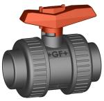 +GF+ 375 Series PVC-U Ball Valve - JIS DN25 Ends | Corrosion-Resistant