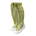 Yellow PU Sole ESD Safety Shoes Cleanroom Shoes Antistatic Long Boots For