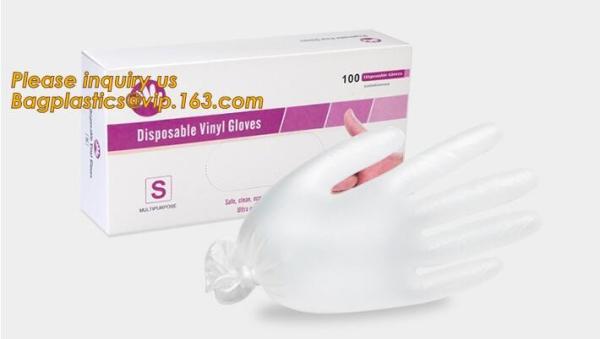 Powder Free Disposable Vinyl PVC Gloves 5.5 grams 9 inches and 12 inches,Health
