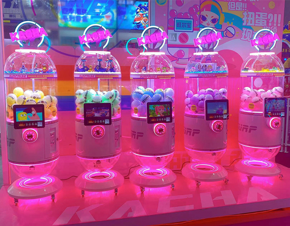Dreamland wholesale electric coin operated gacha prize game machine capsule toy vending machine for mall