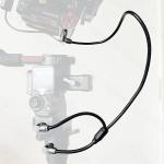 Power Cable For DJI RS2 RSC RS3 Pro RED Komodo Rotatable 2 Pin Male To