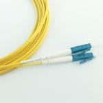 FC / UPC - LC / UPC Duplex 2.0mm Fiber Optic Patch Cord Single Mode For Ftth