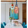 Buy cheap Nordic Colorful Pendant Lights Home Decorative Lighting Living Room Bedroom Indoor Glass Hanging Lamp(WH-GP-36) from wholesalers