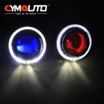 Car Retrofit Shrouds Angel Eyes Crystal LED Shrouds 2.5 Inch / 3 Inch