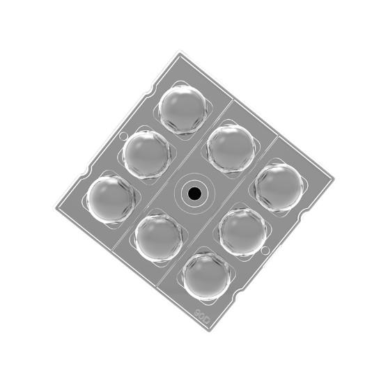 Buy cheap ROSH 5050 LED High Bay Light Lens Scratch Resistance Lightweight from wholesalers
