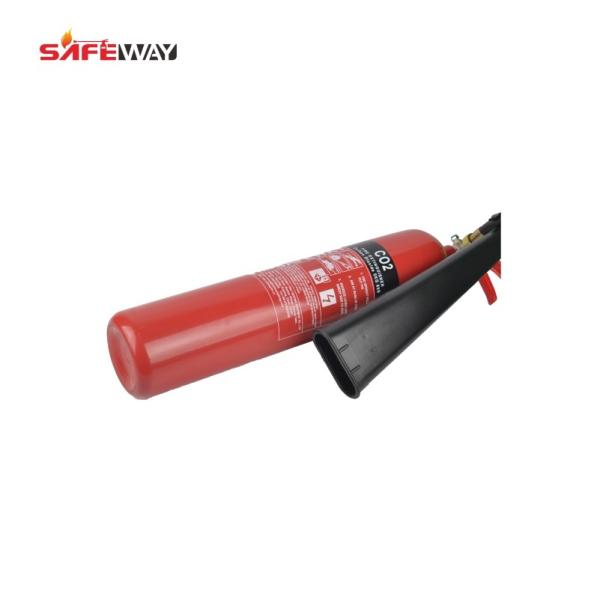 Buy cheap 5KG Portable CO2 Fire Extinguisher Carbon BSI EN3 A6061 89B Fire Rate from wholesalers