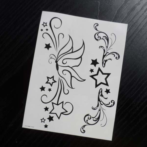 Buy cheap Black wristbands tattoo, black jewelry temporary tattoo, black flower temporary tattoo from wholesalers