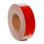 50mm *45.72m Roll Strong Waterproof Reflective Conspicuity Sticker For Trailers