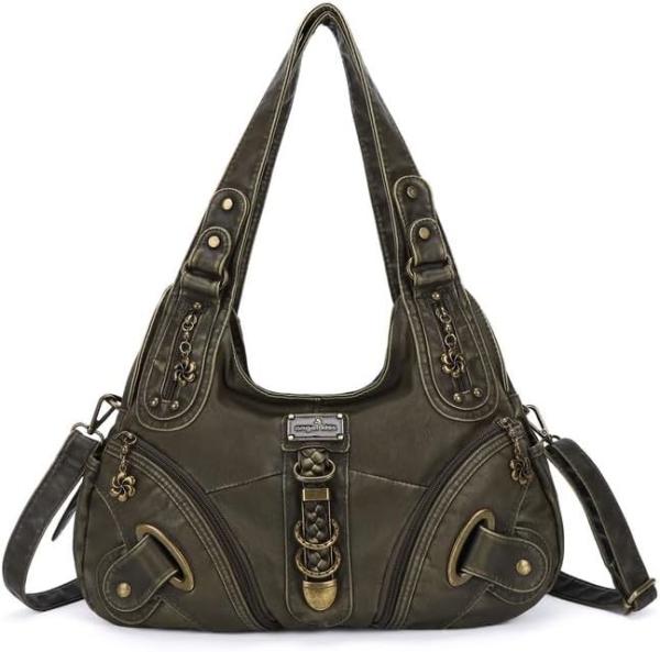 Buy cheap ANGELKISS HOBO PURSES AND HANDBAGS FOR WOMEN SATCHEL HANDBAG WOMEN PURSES LARGE DAILY SHOULDER BAGS from wholesalers