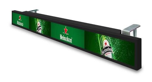 Buy cheap Shelf Edge Stretched Bar Lcd Android 27.6" Advertising Digital Signage 500 Nits from wholesalers