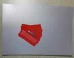Silver Golden A4 200*300mm 0.15mm PVC Coated Overlay