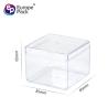Buy cheap Wholesale transparent wedding party gift storage sweet cube display plastic container Acrylic candy box with lid from wholesalers