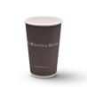 Buy cheap Corrugated Paper Take Away Hot Drink Cup Disposable For Coffee Tea Beverage from wholesalers