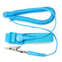 Buy cheap Hypoallergenic ESD Fabric Anti Static Wrist Strap Maximum Resistance 160 Ohms product