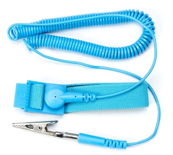 Buy cheap Hypoallergenic ESD Fabric Anti Static Wrist Strap Maximum Resistance 160 Ohms from wholesalers