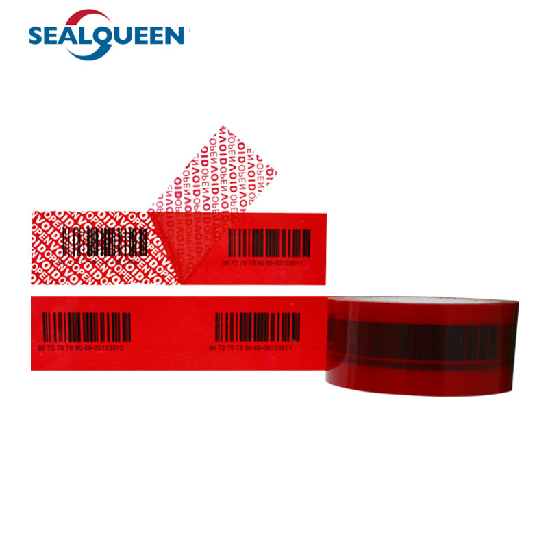 Total Transfer Void Open Tamper Evident Sealing Tape Waterproof Security Tape For Carton