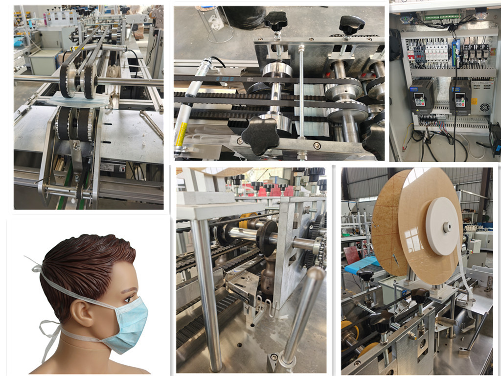 2.7KW 75pcs/Min Non Woven Face Mask Making Machine Semi Automatic