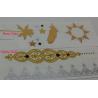 Buy cheap Rosy gold, yellow gold metallic tattoo from wholesalers