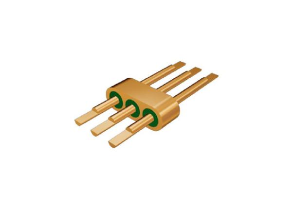 Buy cheap 3 Pins Multi-pin Headers Hermetic Glass To Metal Seal Connectors 0.5mm from wholesalers