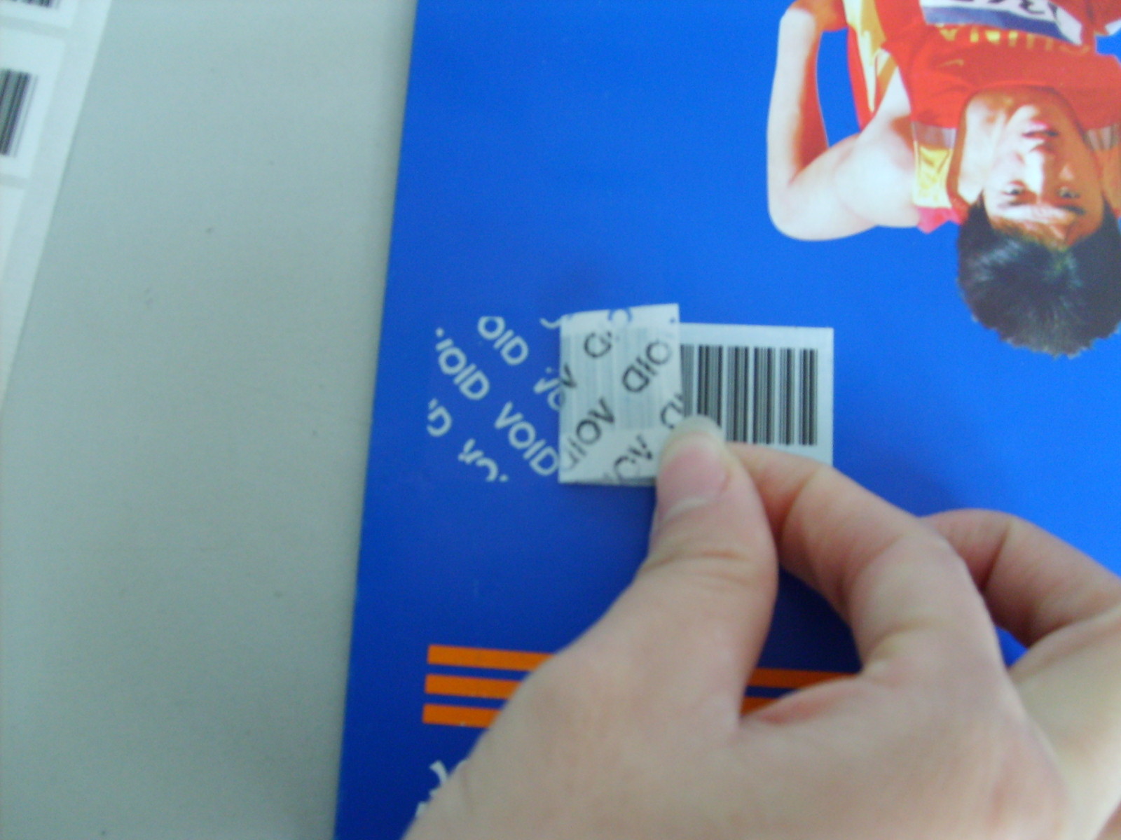 Custom Anti Fake Tamper Evident Security Label Void Open Seal Label Sticker