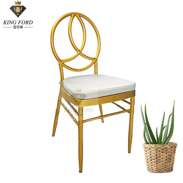 Buy cheap Stacking Outdoor Powder Coating Metal Wedding Chiavari Chair 4.5kg from wholesalers