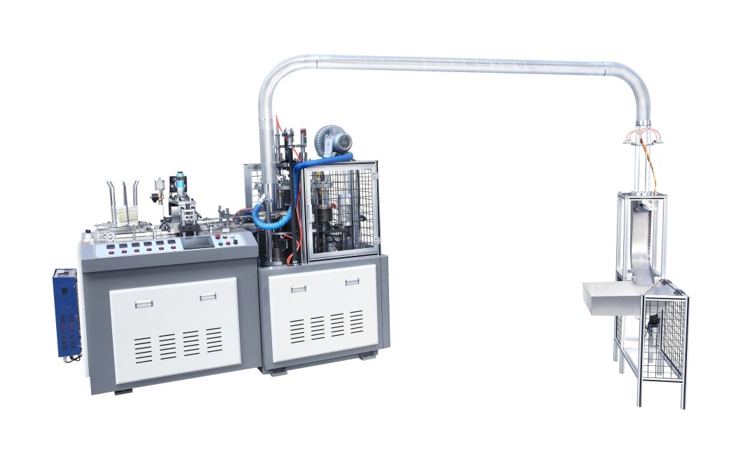 Automatic Ice Cream Coffee Disposable Ultrasonic Paper Cup Making Machine Coffee Cup Lid Making Machine