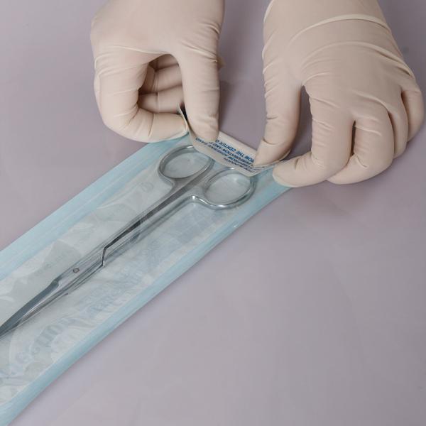 Buy cheap Dental Self Sealing Sterilization Pouches Sterilization Bags Dental Flat Gusseted Reel from wholesalers