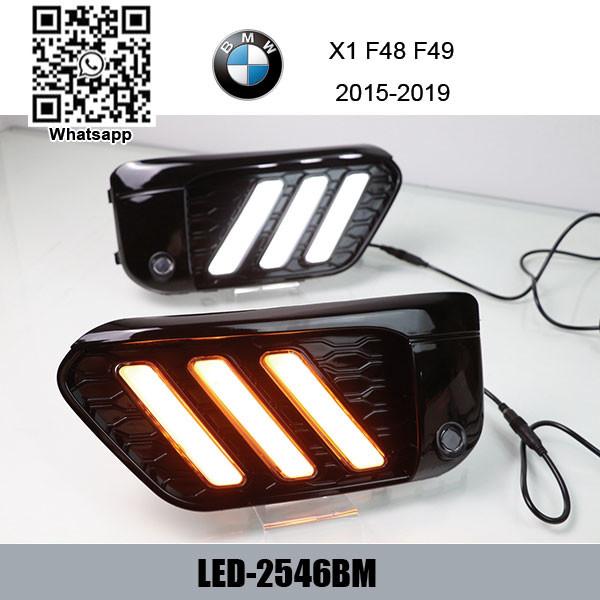 Buy cheap BMW X1 F48 F49 Car DRL LED Daytime driving Light aftermarket from wholesalers