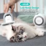 Sustainable Pet Grooming Kit Vacuum Cleaner with Silent Operation and Dust Bag