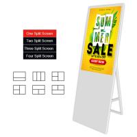 Buy cheap 43" 55" Touch Screen Digital Poster Kiosk Indoor Outdoor Portable Digital product