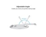 Slim Folding 147*147mm Metal Laptop Stand Ergonomic Mobile Phone Holder