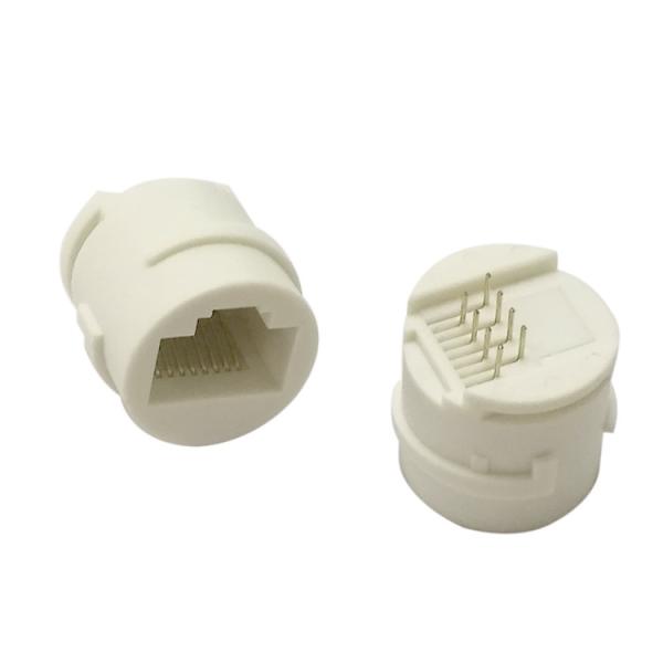 China Black Metal RJ45 Modular Connector Without Shiled And Leds TM58D811SXX47 on sale