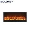 Buy cheap 70inch Tempered Glass Flush Mount Electric Fireplace Indoor Simulation from wholesalers