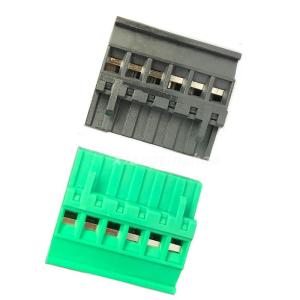 5.08mm Pitch Black Color Screw Terminal Blocks Plug Straight Pin Horizontal