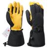 Buy cheap Men And Women Cold Proof Water Proof Wrist Strap Heat Insulated Work Gloves Outdoor Sports The Leather Winter Ski Gloves from wholesalers