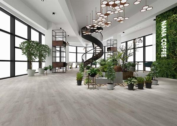 Buy cheap 4.2mm SPC Luxury Vinyl Plank Flooring 100% Virgin Material Anti Skidding from wholesalers