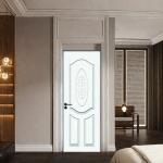 Painting WPC Door Easy To Install Hollow Door Board For Interior And Maintenance