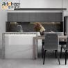 Buy cheap RTA Melamine Board Door Material High Gloss Kitchen Cabinet with Sintered Stone Table Top from wholesalers