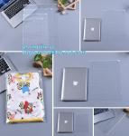 frosted plastic slider zipper packing bag for underwear, Tight zipper top cloth