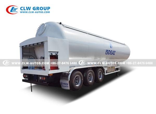 Buy cheap 30ton LP Gas Truck With Gas Dispenser BLACKMER Pump Propane Delivery Tanker from wholesalers