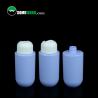 Buy cheap Customized Color HDPE Flat Shoulder Round Bottom Bottle Cosmetic 300ml 400ml Lotion Packaging from wholesalers
