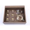 Buy cheap Professional Loose Tea Gift Sets Borosilicate Glass Tea Infuser Teapot 500ML Kattle from wholesalers