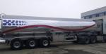 Buy cheap Aluminum 42000L Oil Tank Trailer , Diesel Fuel Tank Trailer With Two Compartment from wholesalers