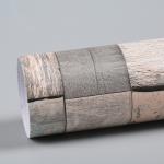 Modern Apartment Wallpaper Vintage Wood Grain Design with Self Adhesive Backing