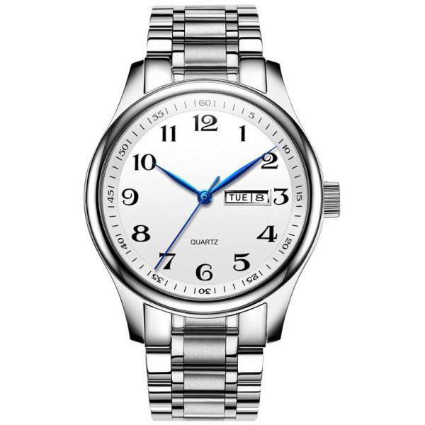 Buy cheap Couple Japanese Movement Waterproof Calendar Watch Stainless Steel from wholesalers