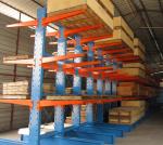 Muliti Lever Metal Cantilever Storage Rack For Lumber / Plywood / PVC Storing