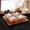 Buy cheap Supermarket Dessert Chocolate Candy Glass Split Trays from wholesalers