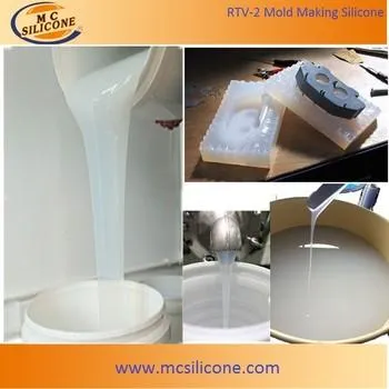 Transparent Clear Platinum Liquid Silicone Rubber for Jewelry, Resin Mold Making RTV2