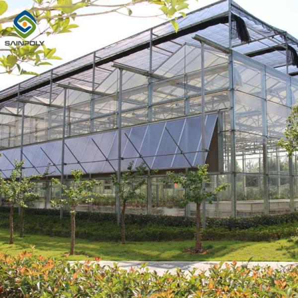 Buy cheap Strong Structure Large Glass Greenhouse , Venlo Glass Greenhouse Single Layer from wholesalers