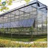 Buy cheap Exhibition Multi Span Greenhouse , Glass Green Houses Hanging Load 0.15KN/M2 from wholesalers